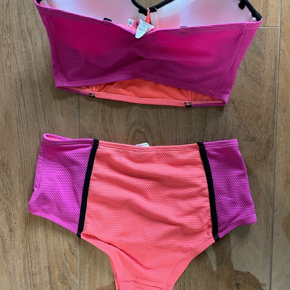 River Island high-waisted bikini set - Picture 3 of 4